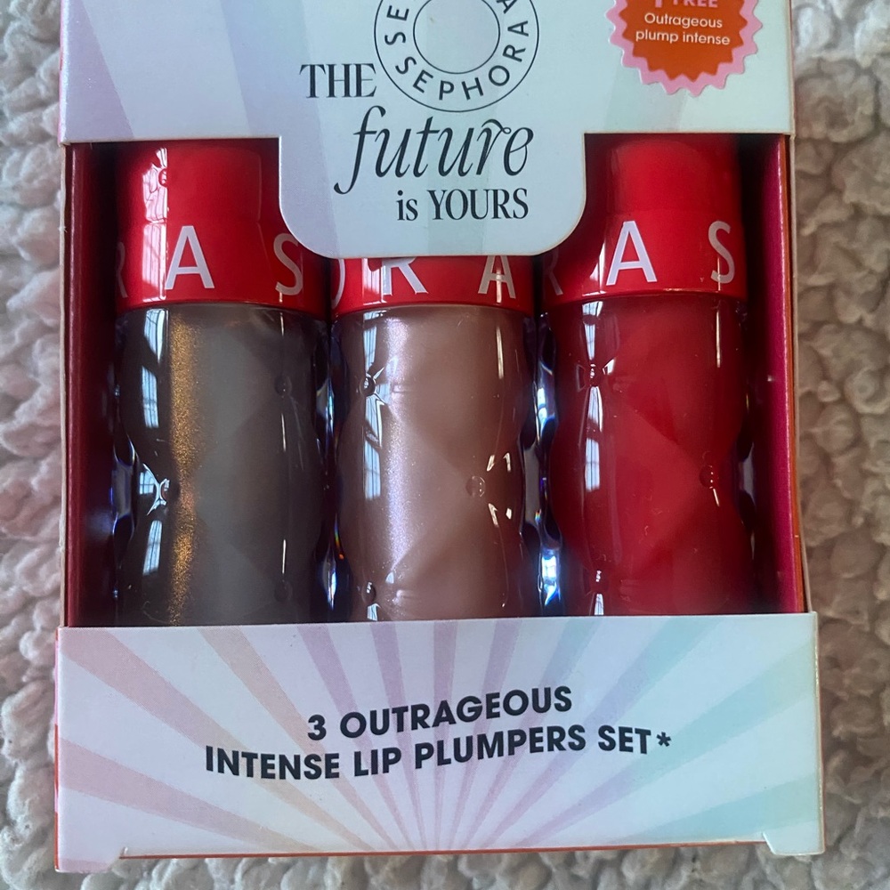 Sephora 3 Outrageous Intense Lip Plumpers Set